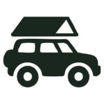 Icon Auto mit Dachzelt, Dachzelt Mieten Deutschland